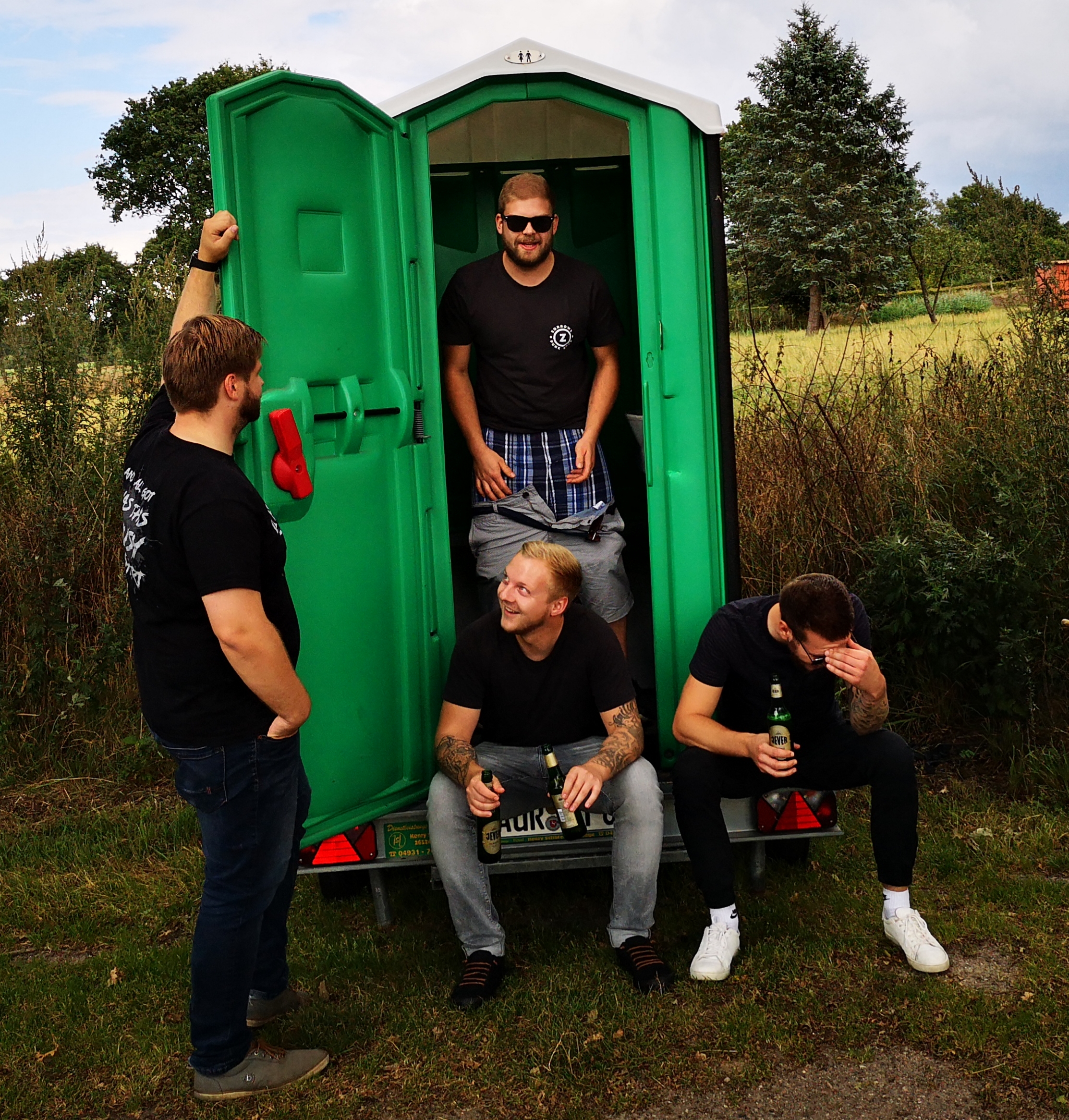 Die Zorrows backstage